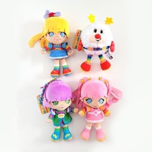 Rainbow Brite 40th Anniversary 8" Plush - Lot of 4 BNWT